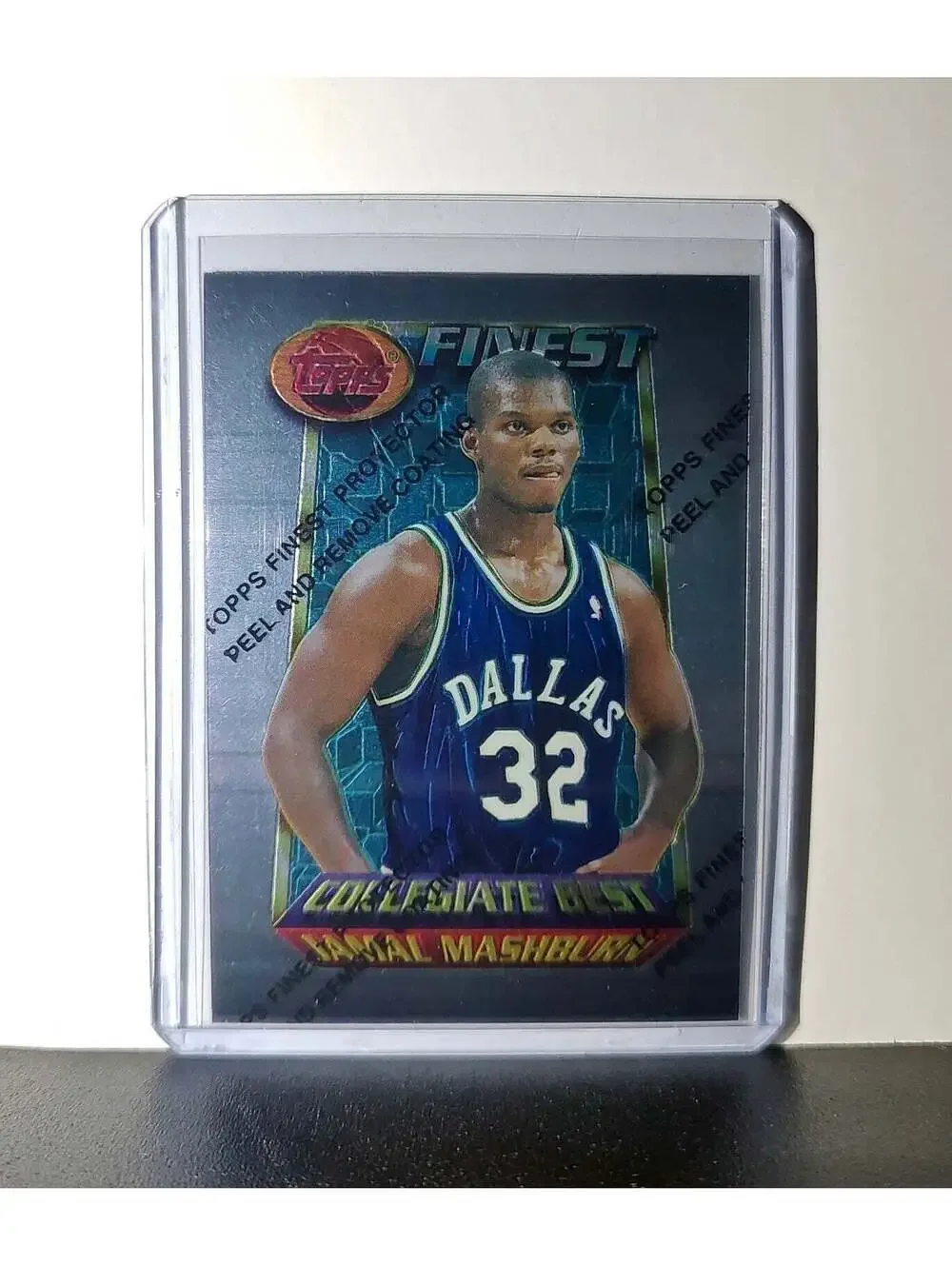 Jamal Mashburn 1994-95 Topps Finest #283 Collegiate Best